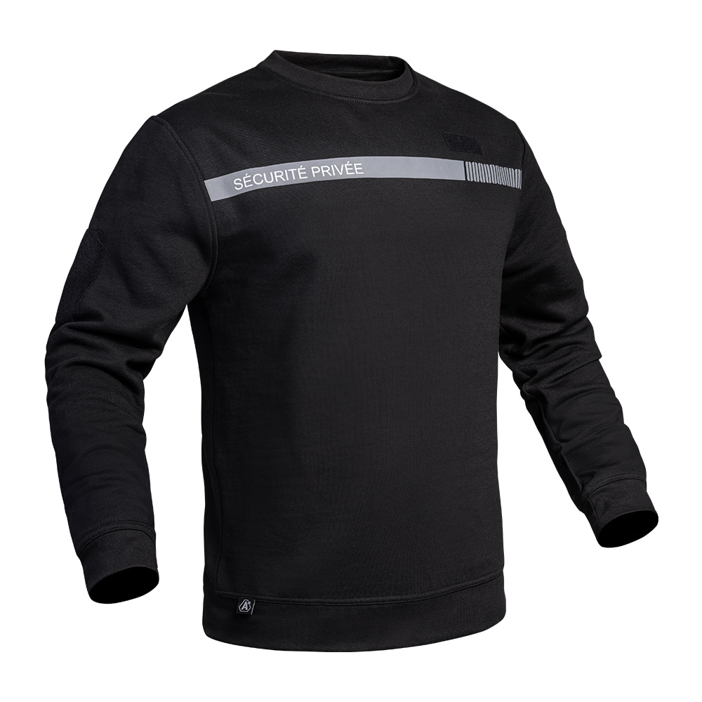 Sweat SÉCU-ONE Sécurité Privée noir – Image 2