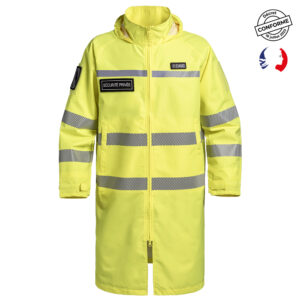 Poncho Lightshell SÉCU-ONE HV-TAPE jaune