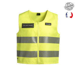 Gilet sans manches SÉCU-ONE HV-TAPE jaune
