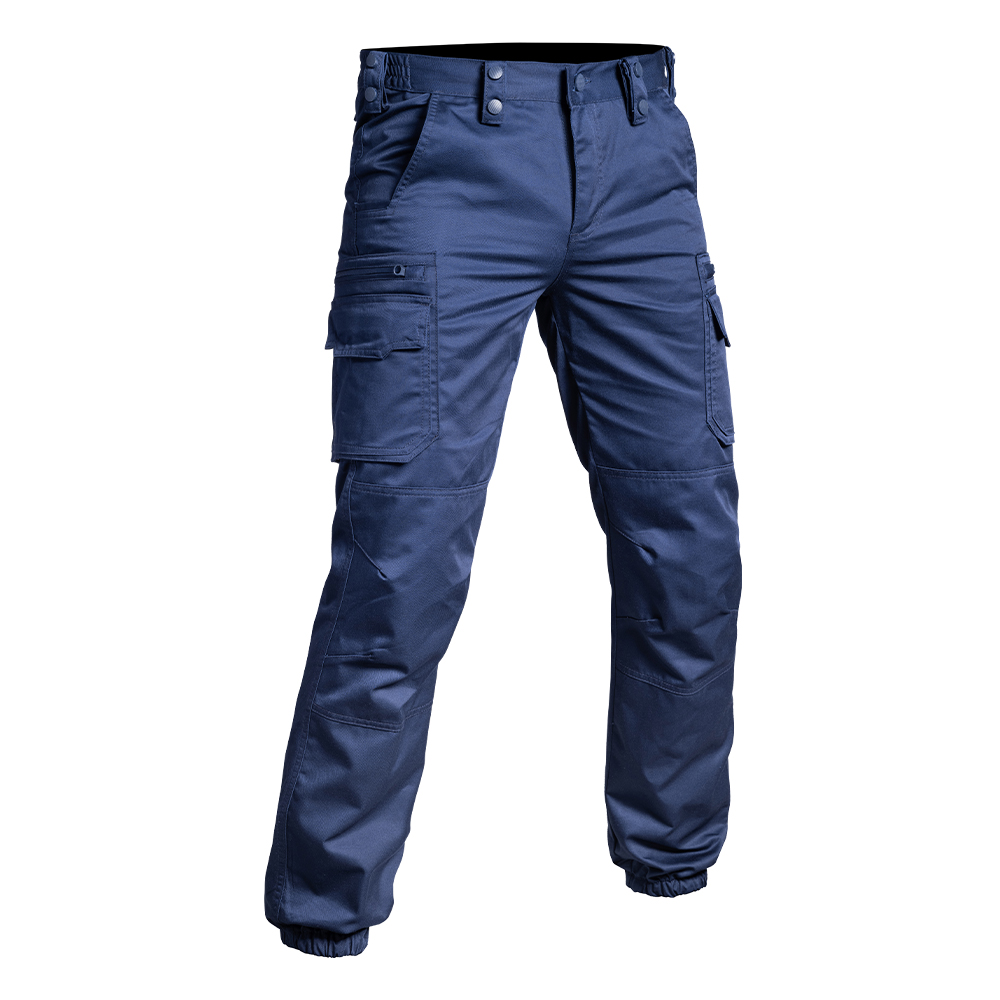 Pantalon V2 SÉCU-ONE bas élastiqué bleu marine – Image 2