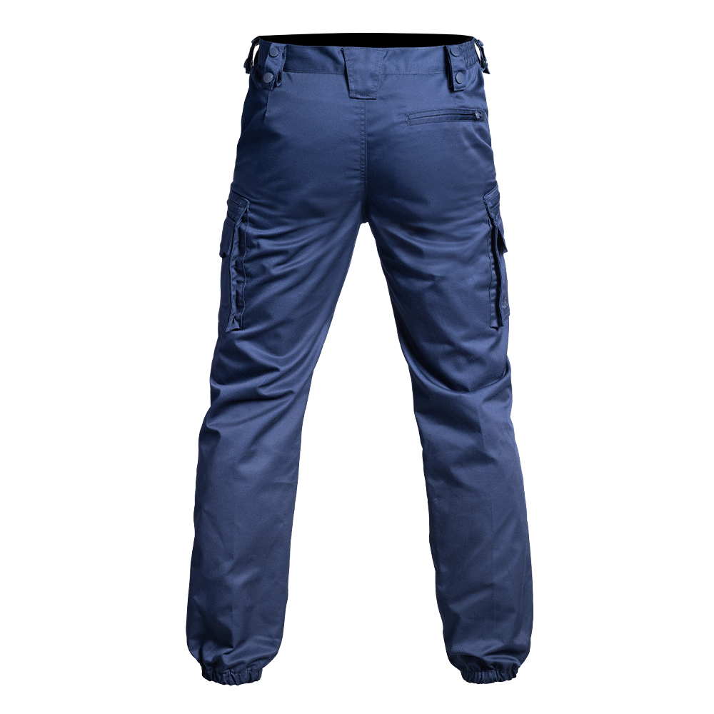 Pantalon V2 SÉCU-ONE bas élastiqué bleu marine – Image 3